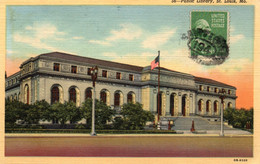 The Central Building Of The St Louis Public Library - Missouri MO - Paul Monroe Cie - St Louis – Missouri