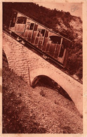 Funiculaire De St Saint-Hilaire Du Touvet - Voiture Sur Le Viaduc - Edition Mollaret - Carte N° 5.224.3 Non Circulée - Funiculaires