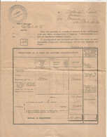JCR , Souscription à L'emprunt , Maine Et Loire ,Les Pont De Cé, 1947 , 4 Scans , Frais Fr 1.95 E - Unclassified