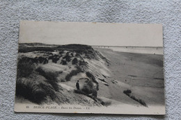Cpa 1924, Berck Plage, Dans Les Dunes, Pas De Calais 62 - Berck