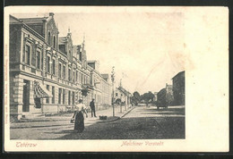 AK Teterow, Malchiner Vorstadt - Teterow