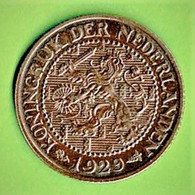 PAYS BAS / 2 1/2 CENT / 1929 - 2.5 Centavos