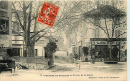 Fontaine De Vaucluse * Avenue De La Mairie * Café Glacier - Andere & Zonder Classificatie