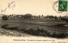 CPA MONTFAUCON - Du-VELAY - Vue Générale Nord-ouest Perspective De (517594) - Montfaucon En Velay
