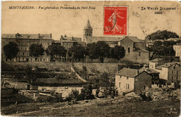 CPA MONTFAUCON - Vue Générale Et Promenade Du Petit-Fosse (517912) - Montfaucon En Velay