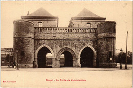 CPA DOUAI - La Porte De VALENCIENNES (512733) - Douai