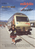 Catalogue MÄRKLIN Insider 2000/5 Club Magazine English Edition - Inglese