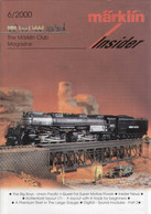 Catalogue MÄRKLIN Insider 2000/6 Club Magazine English Edition - Inglese