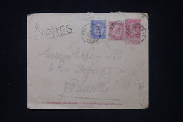 BELGIQUE - Entier Postal + Compléments De Boitsfort En Exprès Pour Bruxelles En 1901  - L 100587 - Enveloppes