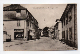 - CPA VIEUX THANN (68) - Rue Berger André 1930 (DROGUERIE) - Edition A. Kanitzer - - Thann