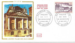 France - 21 - Dole  Enveloppe 1er Jour 1973 - 1970-1979