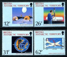 British Antarctic Territory BAT 1991 Hole In Ozone Layer Set Of 4, MNH - Ongebruikt