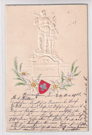 Reliefkarte Wilhelm Tell Gelaufen Ab Romanshorn Nach St. Gallen - Romanshorn
