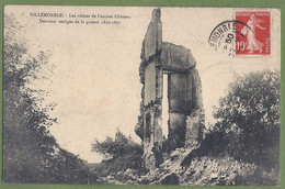 CPA Vue Rare - SEINE SAINT DENIS - VILLEMONBLE - RUINES DE L'ANCIEN CHATEAU - Vestige Guerre De 1870 - Petite Animation - Villemomble