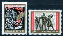 HUNGARY 1968 Communist Party Anniversary II MNH / **.  Michel 2463-64 - Nuevos