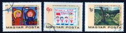 HUNGARY 1968 Communist Party Anniversary I Used..  Michel 2460-62 - Usati