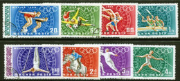 HUNGARY 1968 Olympic Games Used.  Michel 2434-41 - Used Stamps