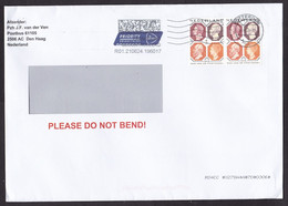 Netherlands: Cover, 2021, 2 Stamps, Royal History, Former King & Queen, Royalty, Cancel Postage Control (traces Of Use) - Briefe U. Dokumente