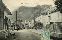 Thônes * La Rue De La Saône * Poste Ptt - Thônes
