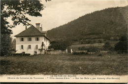 Annecy * LE RAYON DE SOLEIL * Oeuvre De Colonies De Vacances Villa Jeanne D'arc , Sur Les Bois - Annecy