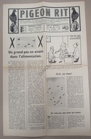 Colombophilie - Pigeon Rit - Journal 1965   (V458) - Animaux
