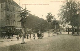 Châlon Sur Saône * La Place De Beaune * Coiffeur * Attelage Galeries Modernes - Chalon Sur Saone