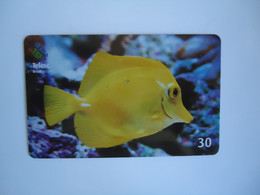 BRAZIL USED CARDS FISH FISHES MARINE LIFE - Peces