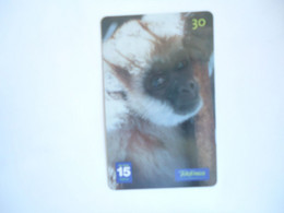 BRAZIL USED CARDS ANIMALS MONKEY - Oerwoud