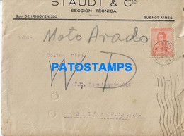 164399 ARGENTINA BUENOS AIRES COVER CANCEL YEAR 1921 CIRCULATED TO SALTA NO POSTCARD - Other & Unclassified