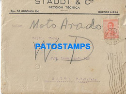 164399 ARGENTINA BUENOS AIRES COVER CANCEL YEAR 1921 CIRCULATED TO SALTA NO POSTCARD - Otros & Sin Clasificación