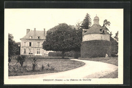 CPA Treigny, Le Chateau De Guerchy - Treigny