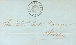 Sobre . 1845. CADIZ A JEREZ DE LA FRONTERA. Marca COMPAÑIA DEL SOL (P.E.33) Edición 2004. MAGNIFICA. - Other & Unclassified