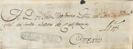 Sobre . (1805ca). Frontal De GUADALCAZAR (MEXICO) A MEXICO. Marca GVADALCAZAR, En Negro (P.E.1) Edición 2004, Muy Probab - Andere & Zonder Classificatie