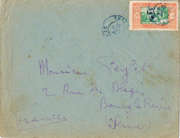 40966. Carta THIES (Senegal Frances) 1928 A France, Bourg La Reine - Lettres & Documents