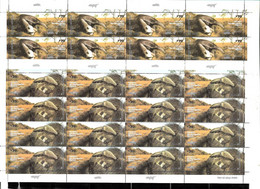 #10025 ARGENTINE,ARGENTINA 2021 FAUNA WILDLIFE GIANT ANTEATER FULL SHEET NEUF,MNH - Unused Stamps