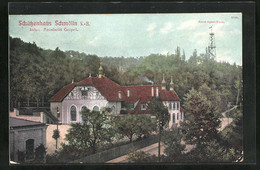 AK Schmölln /S.-A., Gasthaus Schützenhaus Und Erst-Agnes-Turm - Schmoelln