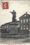 55   Damvillers    -  Statue Du Marechal  Gerard - Damvillers