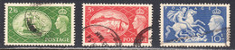 Great Britain 1951 Cancelled, Sc# ,SG 509-511 - Unused Stamps