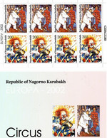 Armenia / Nagorno Karabakh 2002 ● Europa CEPT●Circus  Booklet - Armenia