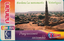 BURKINA FASO  -  Recharge  - NANAN - Progressons Ensemble - 1.000 F CFA - Burkina Faso