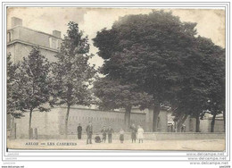 ARLON ..-- Les  Casernes ( Voir GUERITES ) . 1906 D' ARLON Vers ARLON ( Mr Charles HANCE ) . Voir Verso . - Aarlen