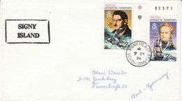 British Antarctic Territory (BAT) 1974 Signy Island South Orkneys Ca Signy 7 DE 74   (53037) - Briefe U. Dokumente