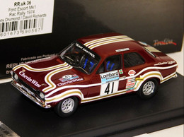 Ford Escort MK1 - Castrol Chevin Wine - Drumond/Richards - RAC 1974 #41 - Troféu - Trofeu