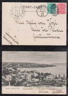 New South Wales Australia 1905 Picture Postcard SYDNEY To MIES Austria Czechia - Cartas & Documentos