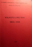 Volkstelling 1814 - Oostkerke (bij Diksmuide) - Werken - Vladslo - Handzame - Kortemark -   1994 - Kortemark