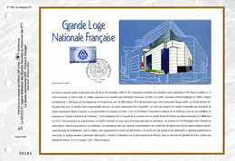 ✅ " GRANDE LOGE NATIONALE FRANCAISE "  Sur Feuillet CEF 1er Jour De 2006. N° YT 3993. FDC - Freemasonry