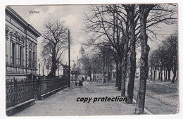 Velten, Straße Mit Blick Zur Kirche, Alte Postkarte 1916 - Velten