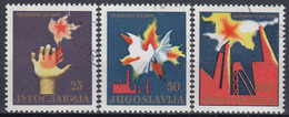 YUGOSLAVIA 1101-1103,used - Autres & Non Classés