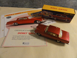 DINKY ATLAS 533 MERCEDES 300 SE (certificat + Fiche) - Dinky