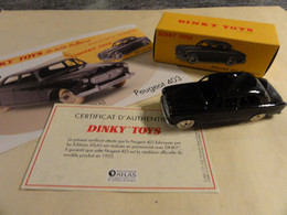 DINKY ATLAS 24 B PEUGEOT 403 (certificat + Fiche) - Dinky
